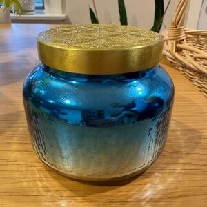 Anthropologie Capri Blue Volcano Blue candle - 19 oz